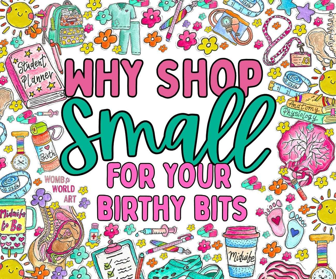Why shop small for your student midwife stationery?