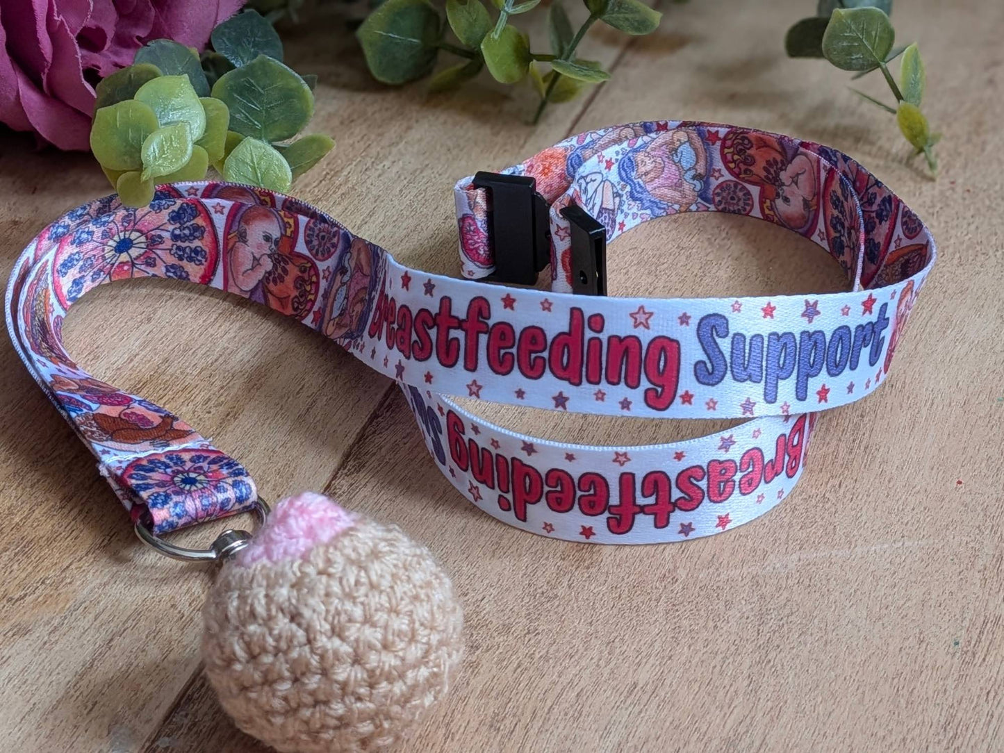 Mini Crochet Breasts (lanyard add on offer)