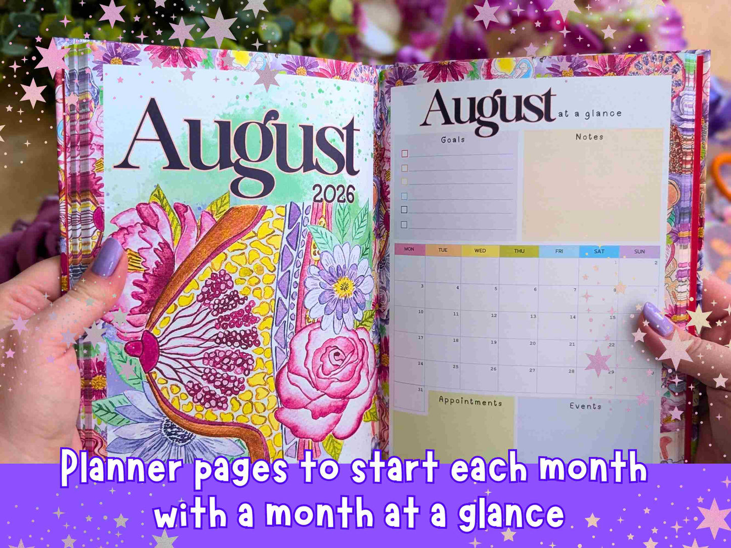Womb to World 2026 Planner Diary and Calendar Set