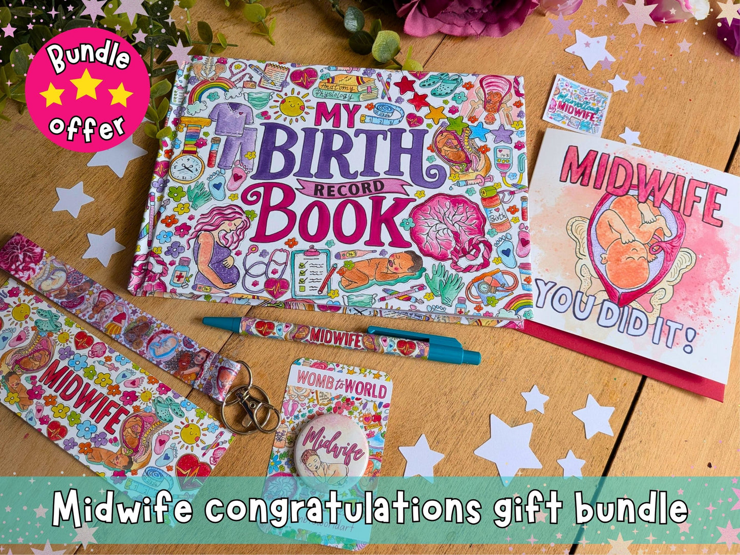 Midwife Congratulations Gift Set