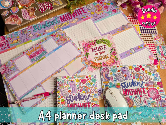 Student Midwife Study Space Bundle