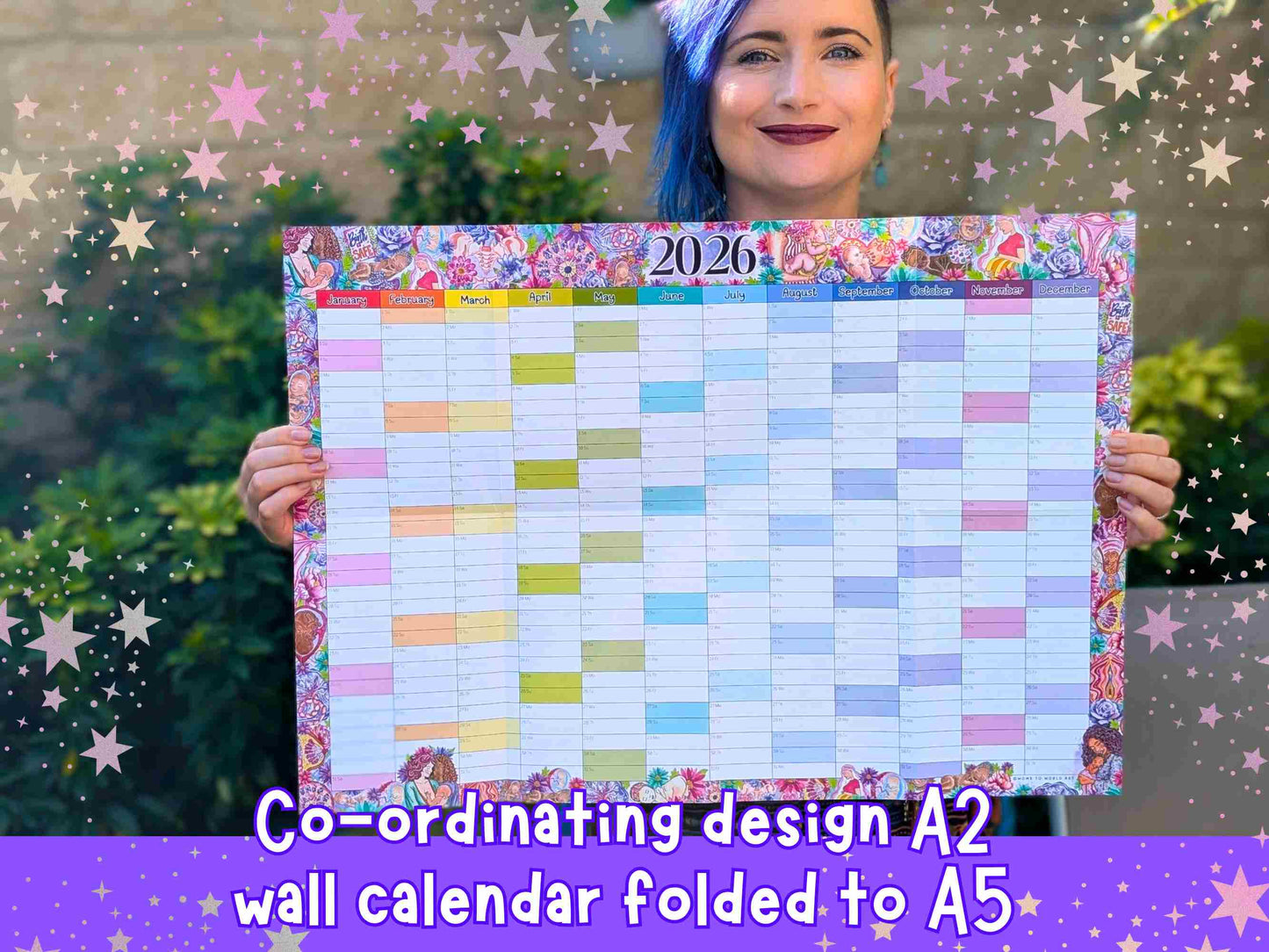 Womb to World 2026 Planner Diary and Calendar Set