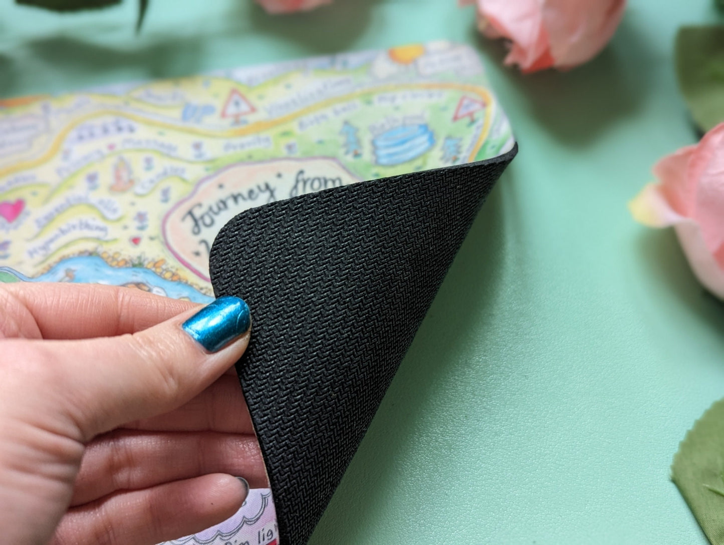 Stages of Birth Mouse Mat Desk Pad