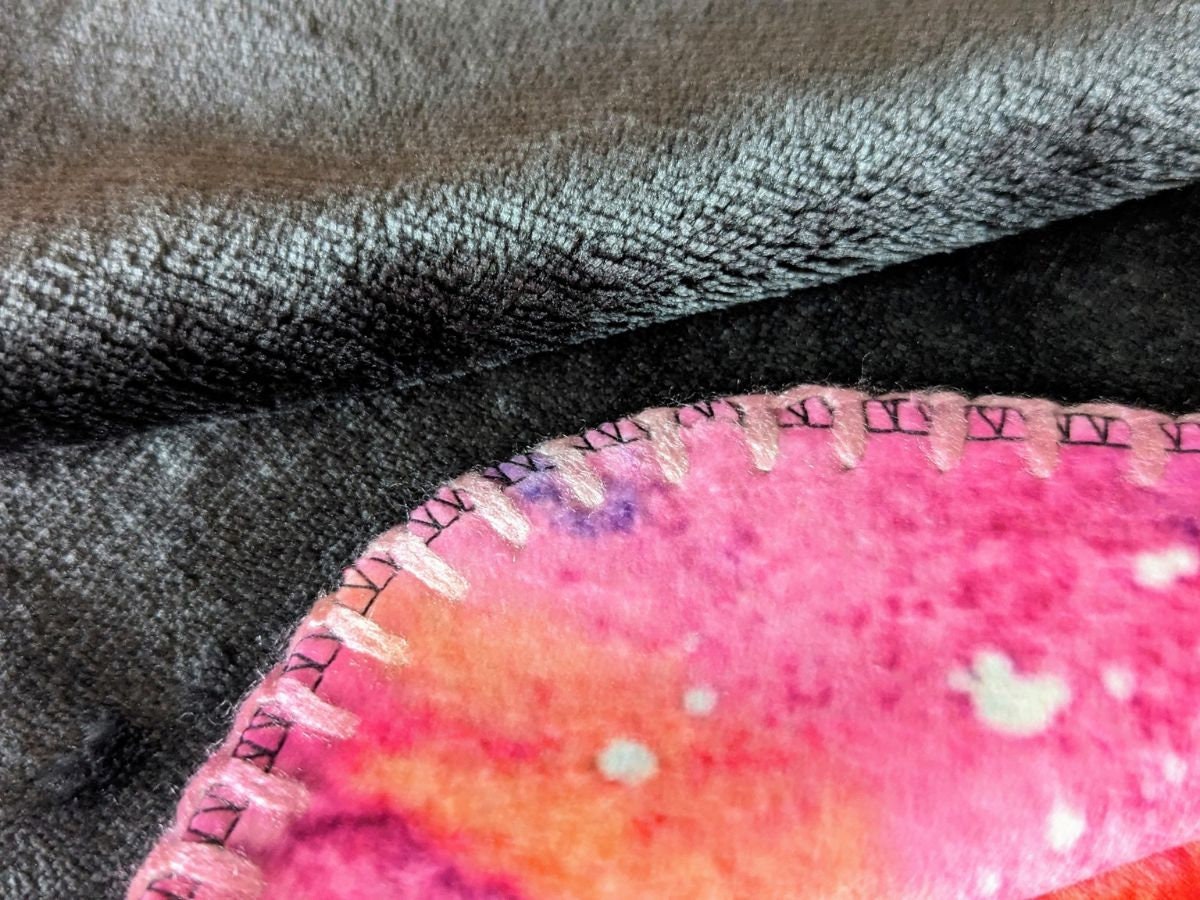Breastfeeding Mother Art Blanket: Polar Fleece Lactation Gift