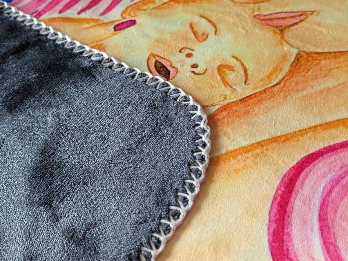 Newborn & Mother Fleece Blanket: Birthworker Doula Gift