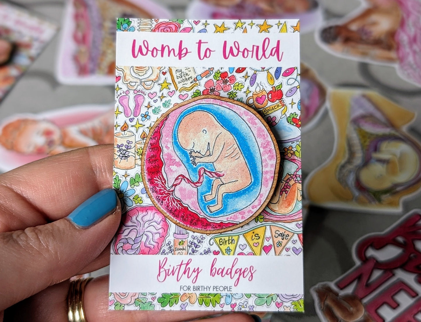 Baby in the Womb Badge