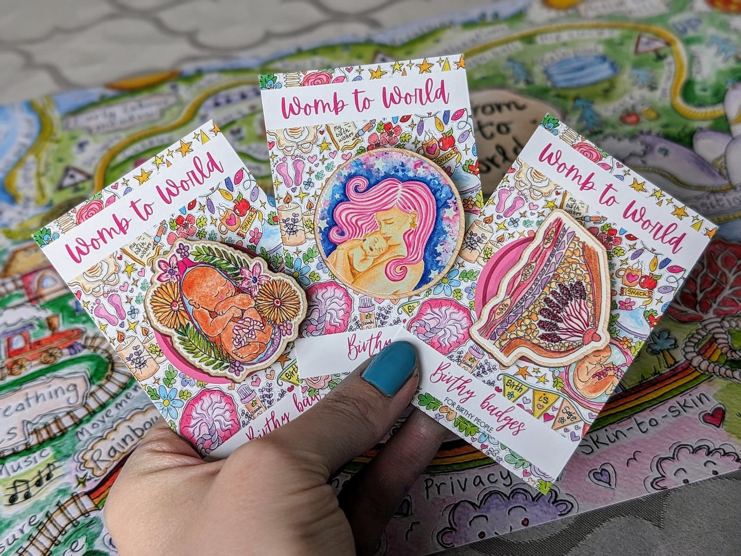 Baby in the Womb Badge