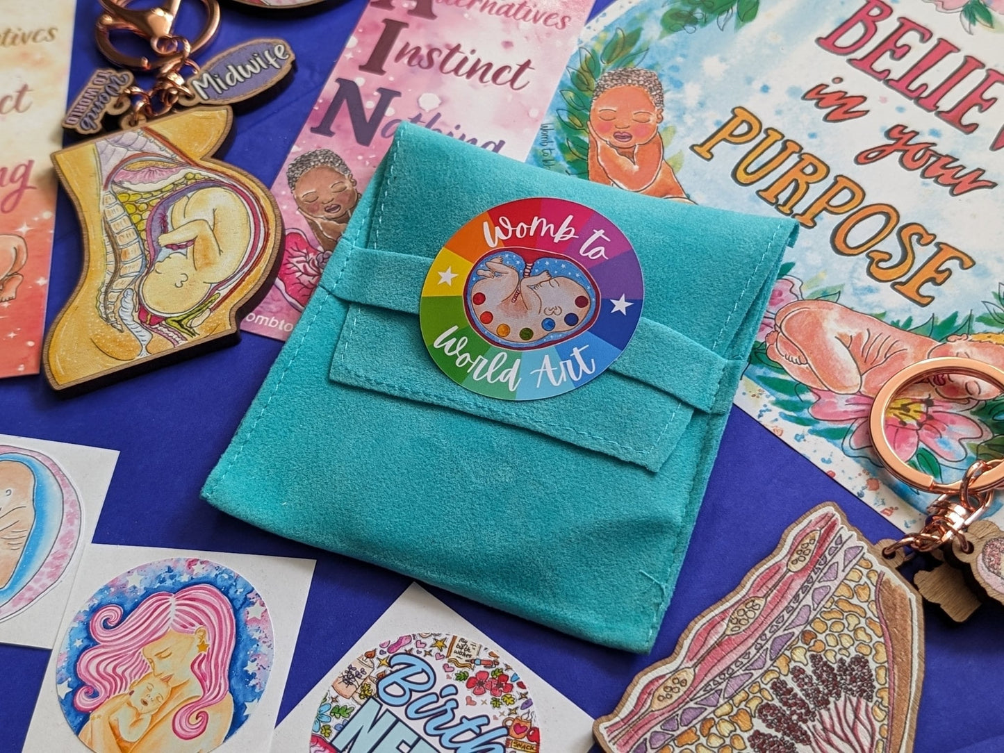 Birth is Safe Doula Keyring