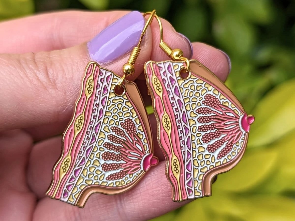 Breast Earrings