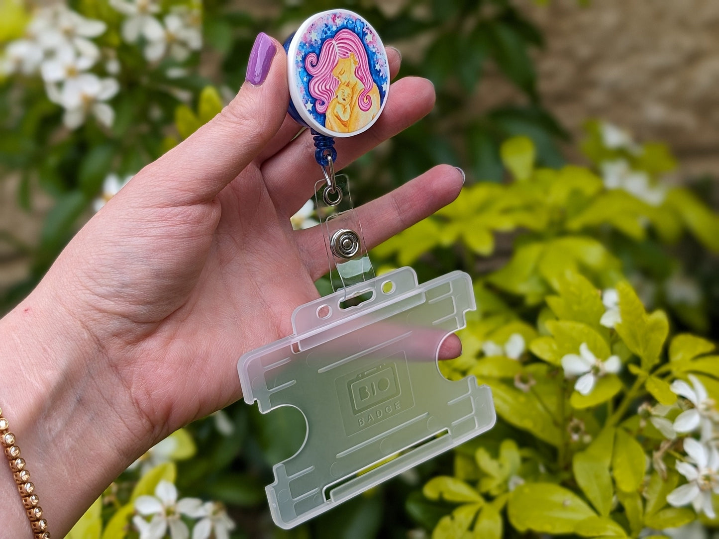Midwife Badge Reel 38mm
