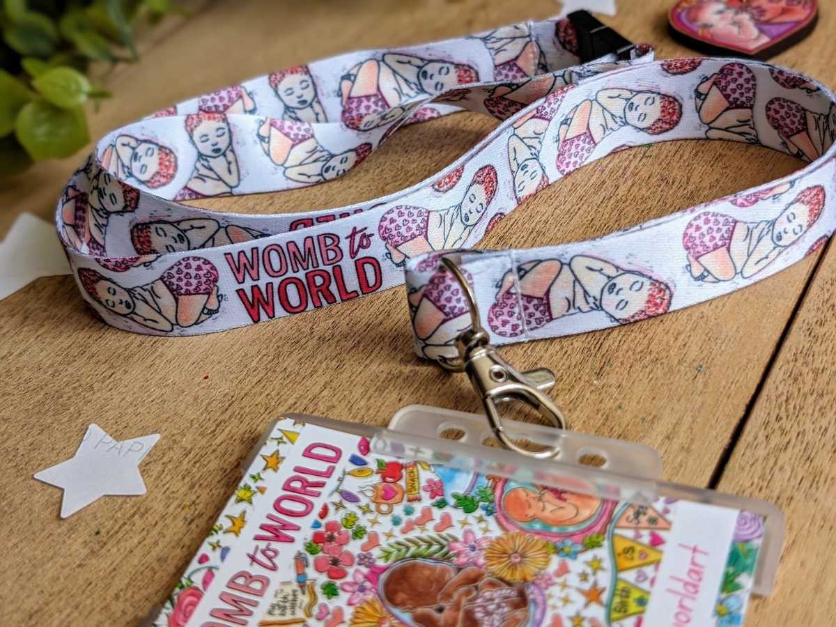 Babies Lanyard Key Fob