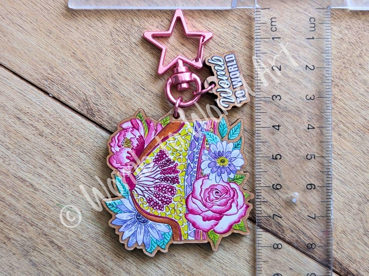 Lactation Consultant Breast Keyring | IBCLC Day Gift Ideas | Breastfeeding Peer Supporter | Midwife Key chain | Anatomy Art Gifts