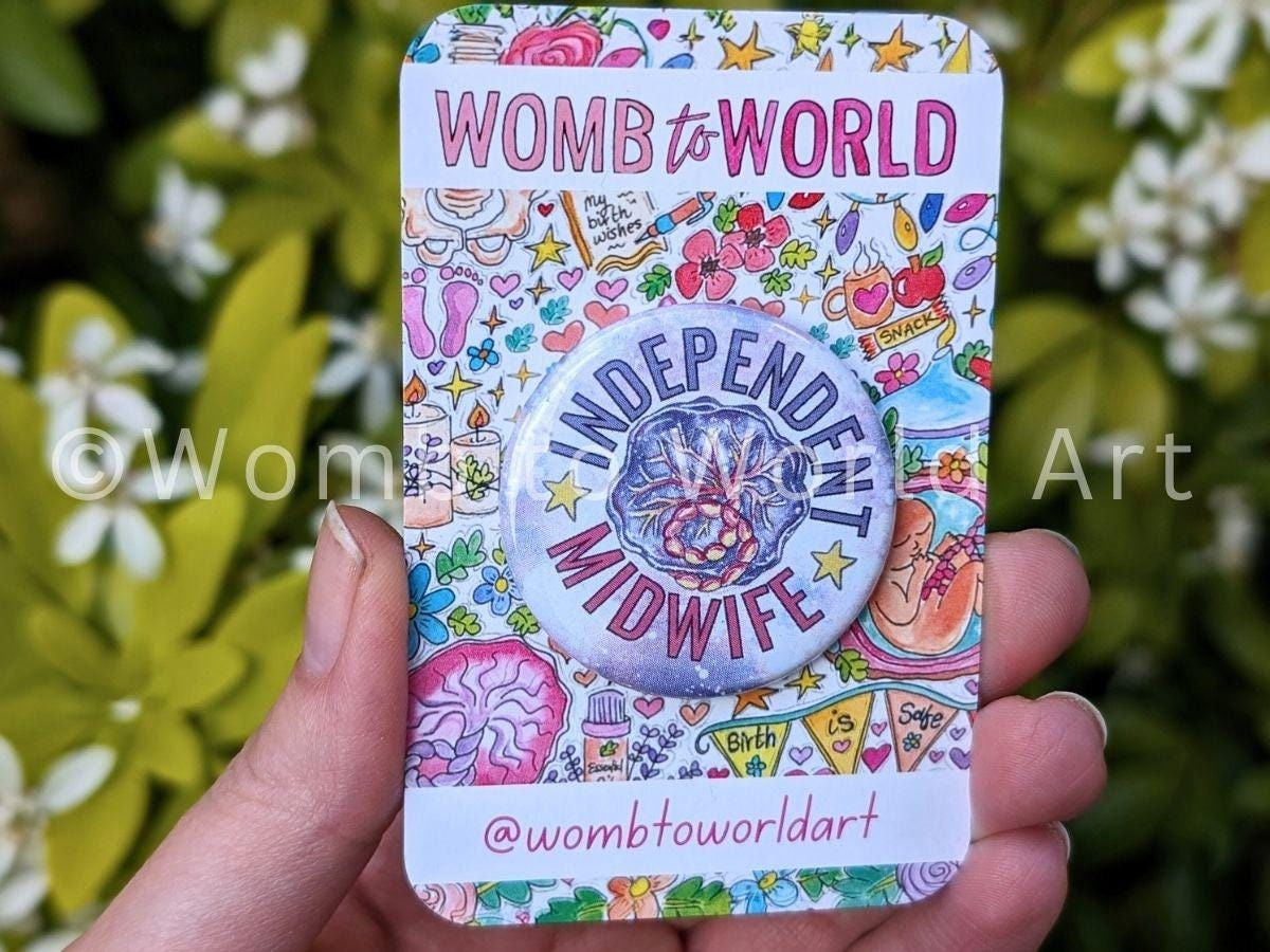 Independent Midwife Badge