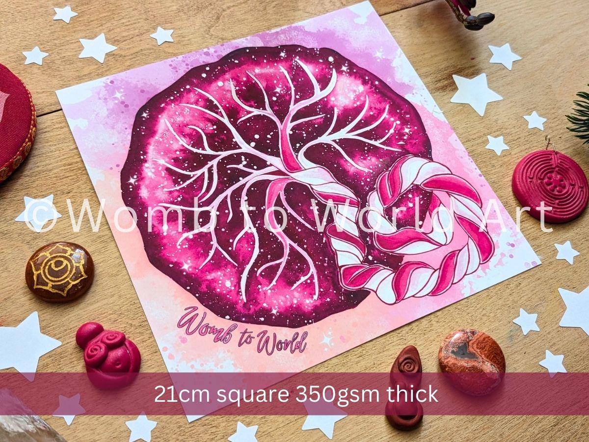 Luxury Placenta Art Print