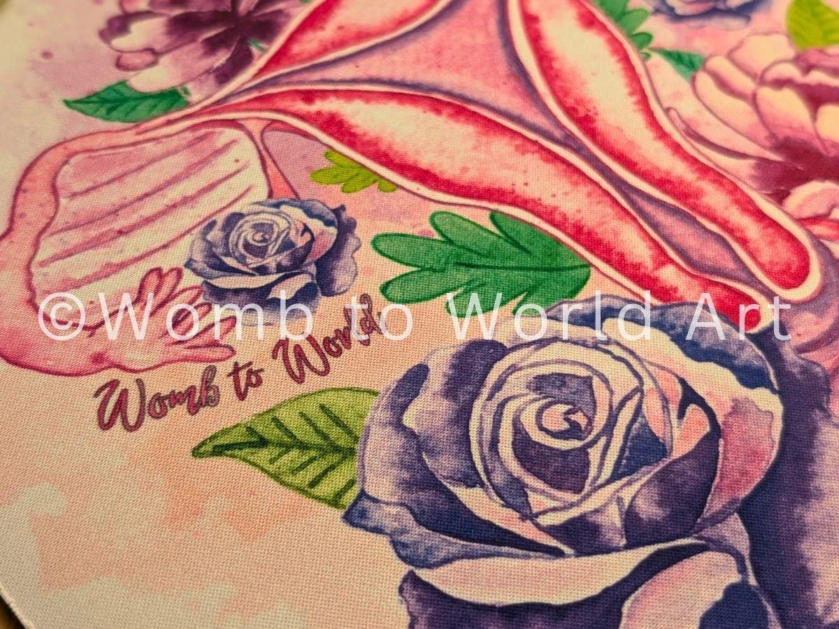 Womb Art Mouse Mat