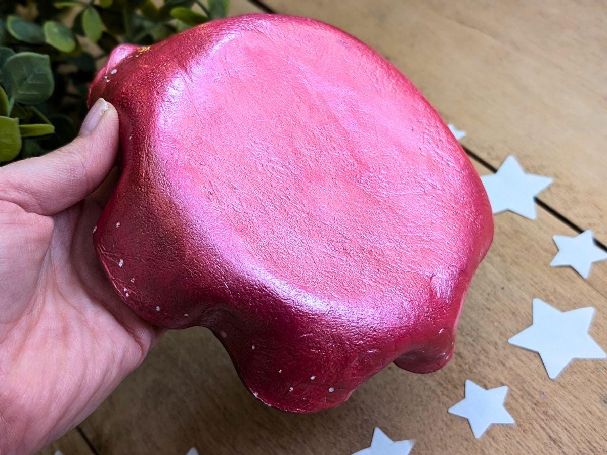 Baby in Placenta Clay Dish | Perfectly-imperfect Pregnancy Sculpture | Air Dry Clay Placenta Art | Womb Art