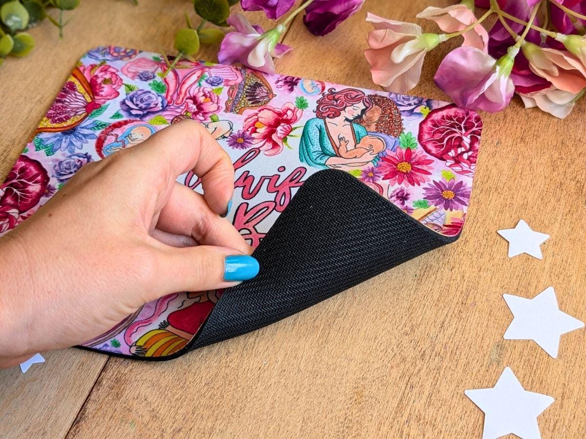 Student Midwife Mouse Mat Desk Pad | Midwife to Be | Midwifery Gift
