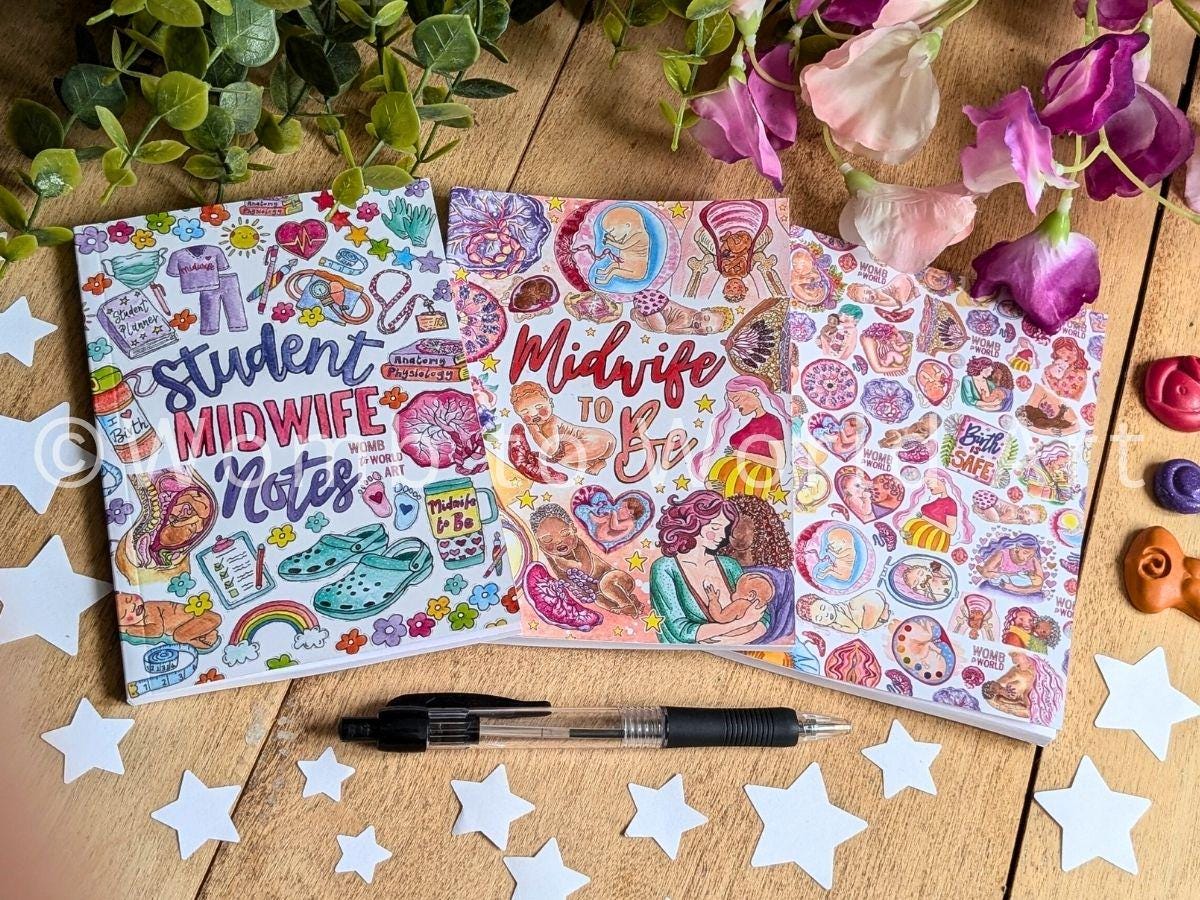 Student midwife pocket notebook
