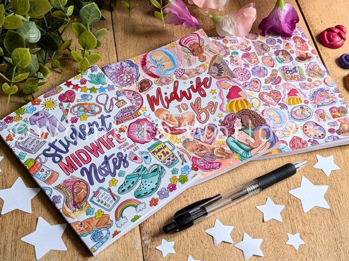 Student midwife pocket notebook