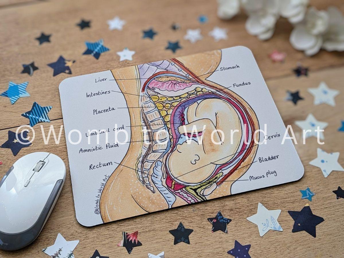 Student Midwife Mouse Mat Desk Pad