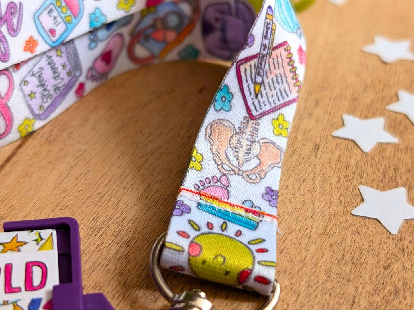Student Midwife Lanyard Key Fob