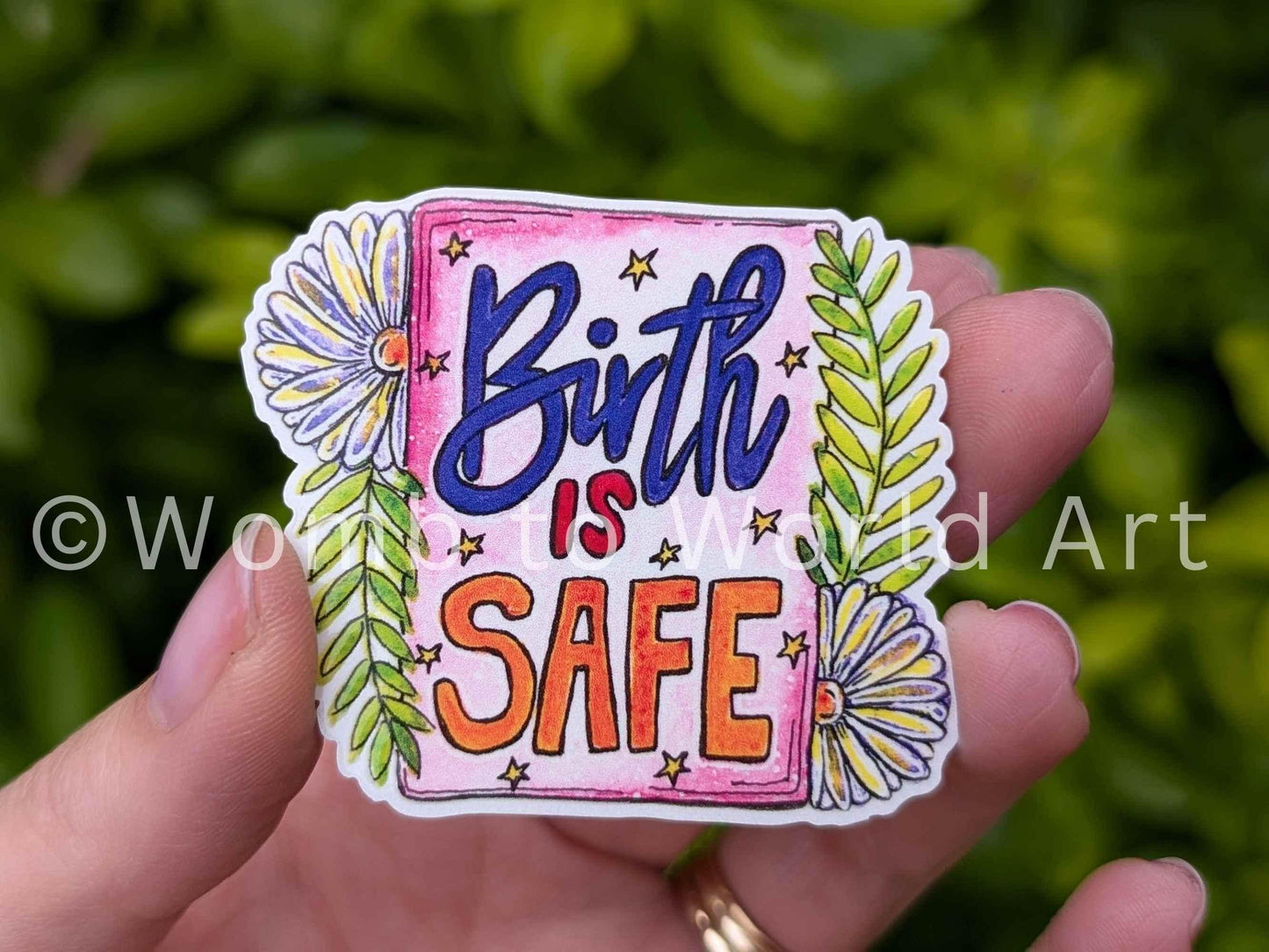 Birth magnet pregnancy gift