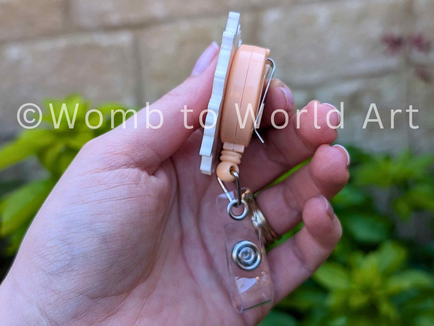 Uterus Badge Reel