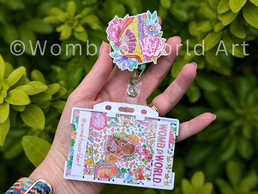 Breastfeeding Badge Reel | Lactation ID Card | IBCLC Badge Holder | Infant Feeding Team | Student Midwife Card | Peer Supporter