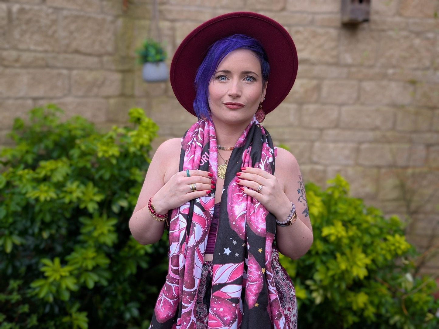 Placenta Art Scarf