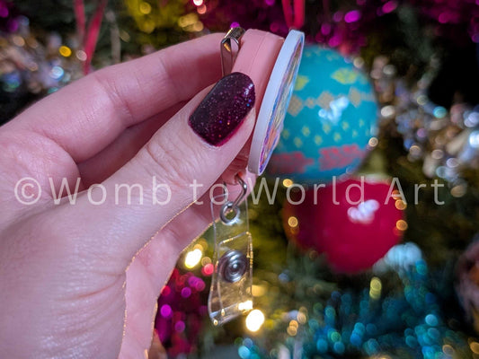 Breastfeeding Badge Reel | Lactation Consultant ID Card Badge Reel | IBCLC Badge Holder Peer Supporter