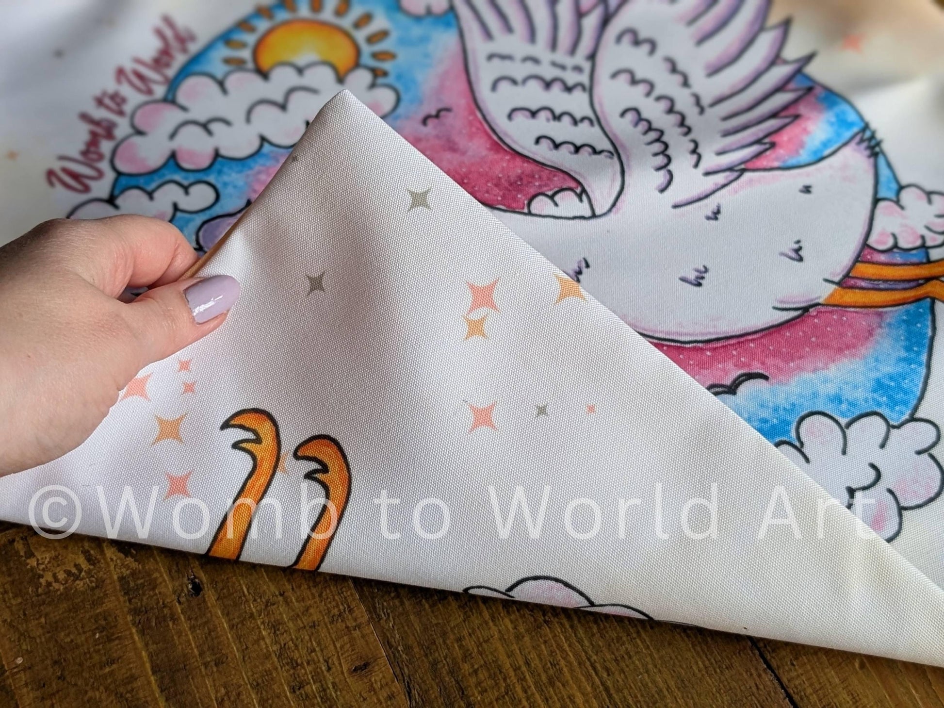 Stork New Baby Bag | Pregnancy Maternity Bag | Birth Bag | New Baby Gift | Midwife Gift | New Mother Gift | Hospital Bag