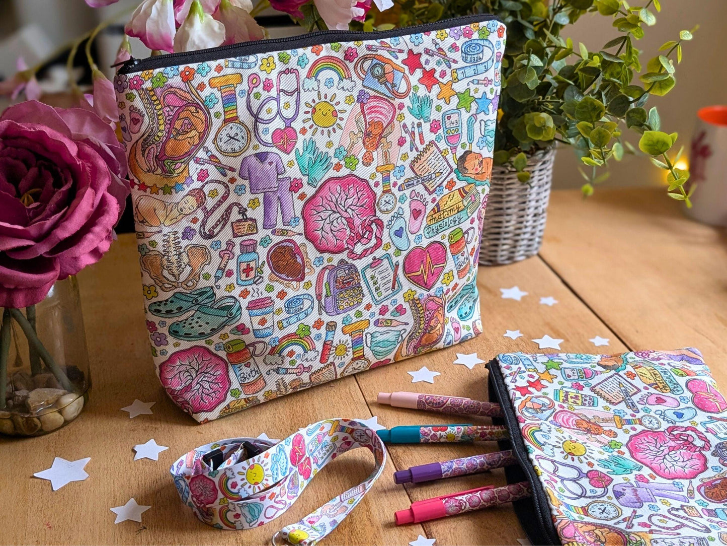 Midwife Wash Bag for Toiletries / Lunch