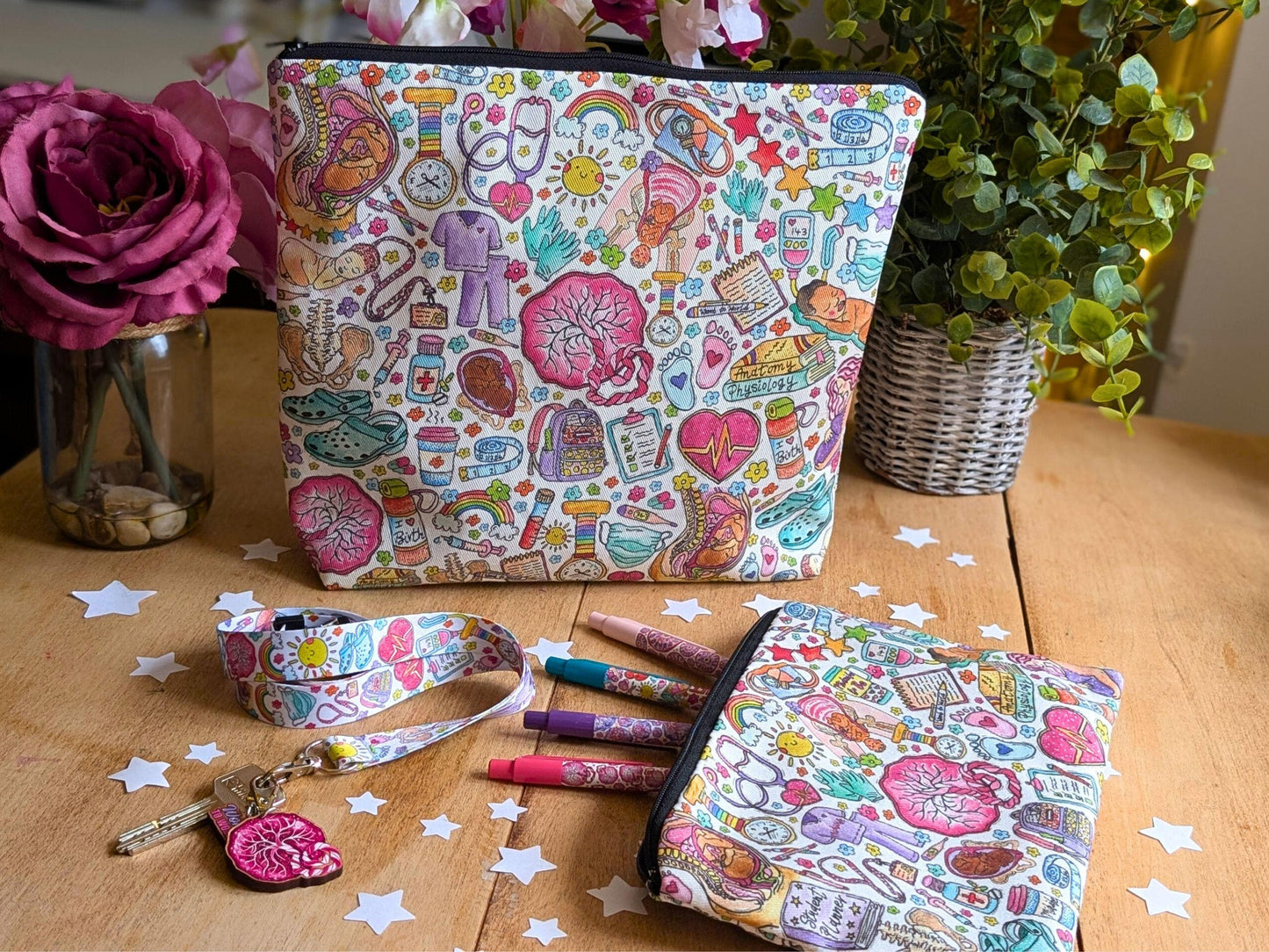Midwife Wash Bag for Toiletries / Lunch