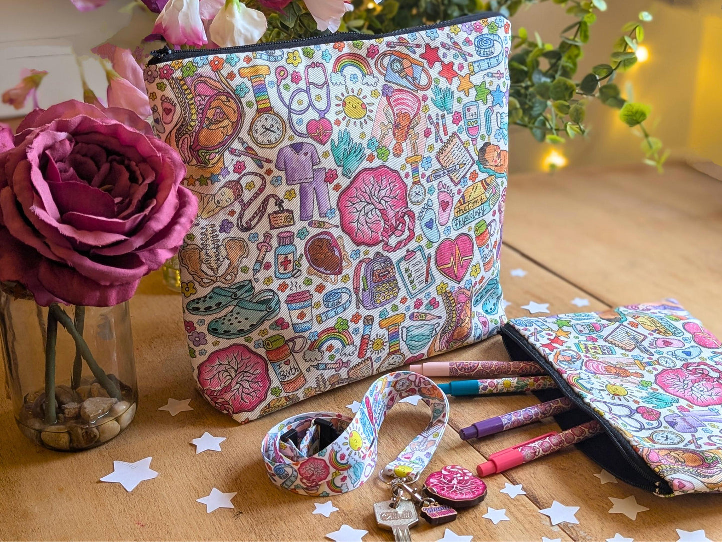 Maternity wash bag for midwives