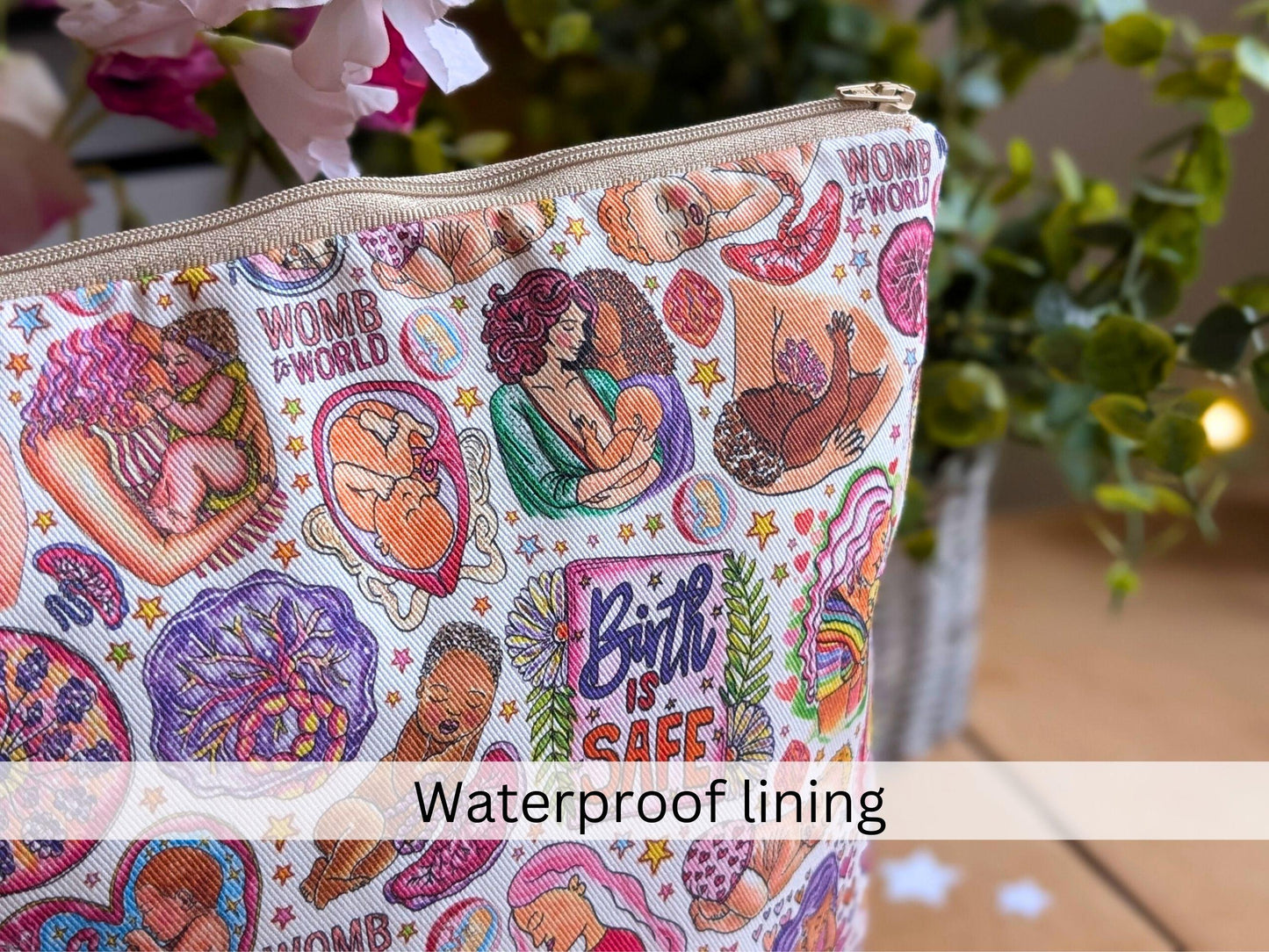Midwife Wash Bag for Toiletries / Lunch