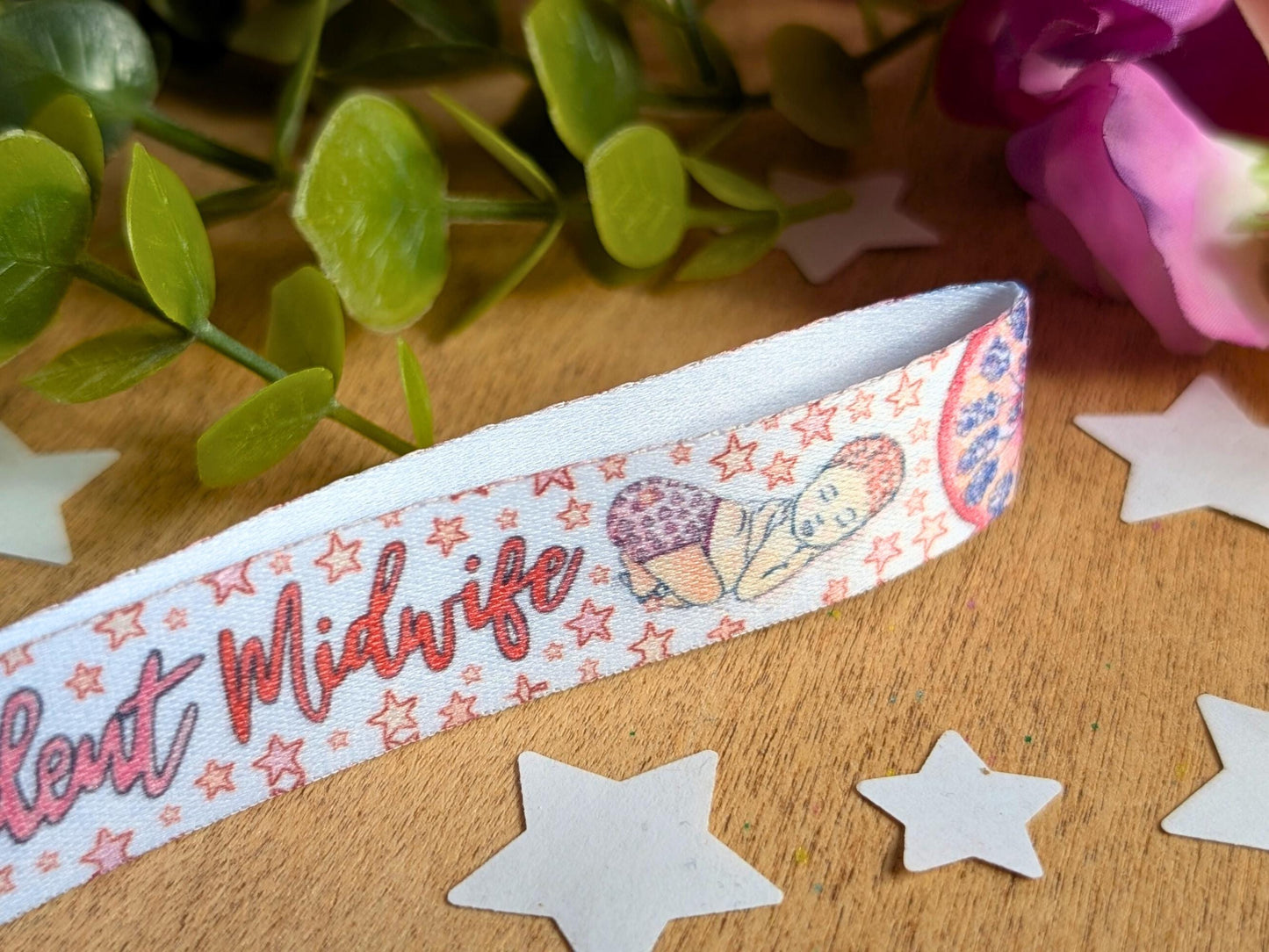 Student Midwife Key Fob Wrist Strap