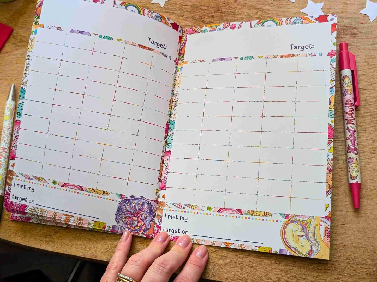 Student Midwife Tracker A5 Booklet: Antenatal, Postnatal, Neonatal, NIPE, Births, Infant Feeding Trackers