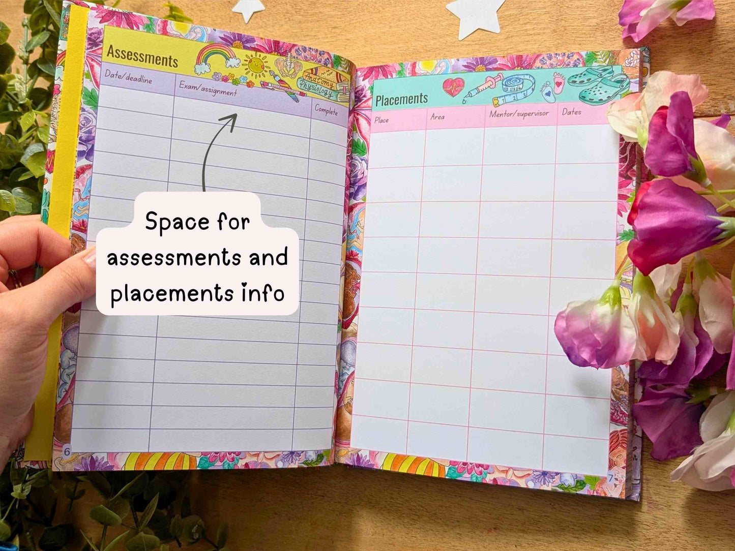 Student Midwife Hardback Planner