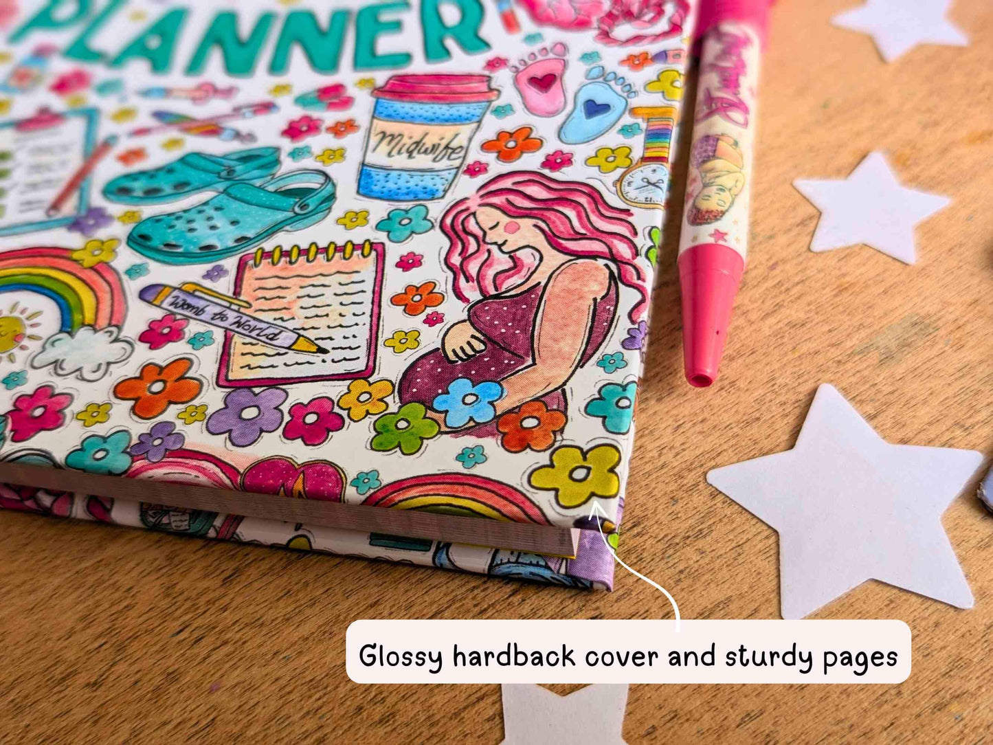 Student Midwife Hardback Planner