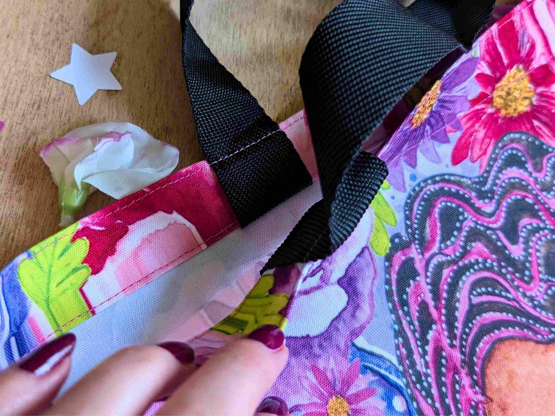 Womb to World Tote Bag: Mother and Baby Watercolour Bag for Doulas, Birthworkers and New Mamas