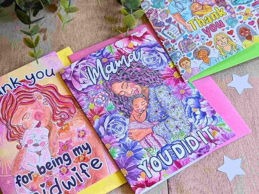 Student Midwife Thank You Card | Student Midwife Card | Midwifery Gifts