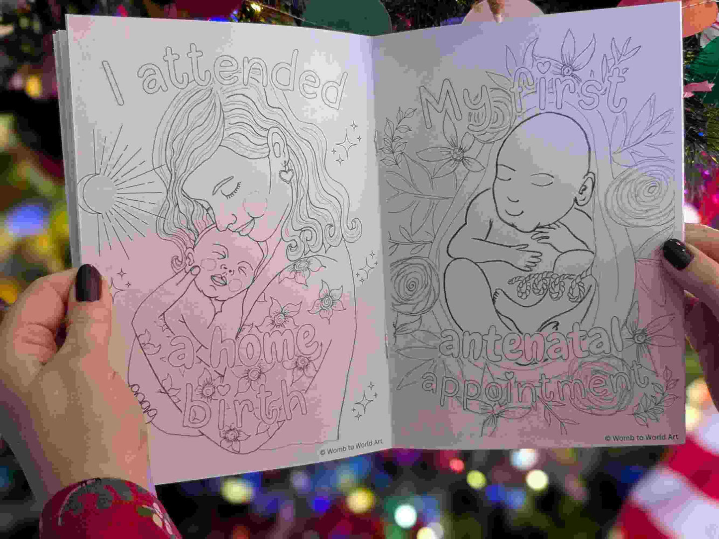 Student Midwife Colouring Book A5: Midwife Milestones Colouring Gift