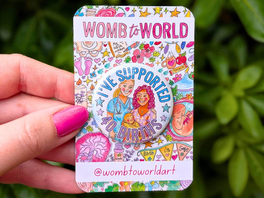 40 Births Student Midwife Badge