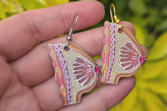 Breast Earrings