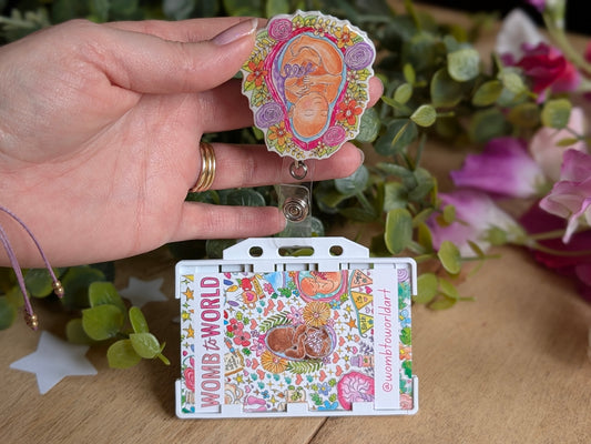Midwife Badge Reel