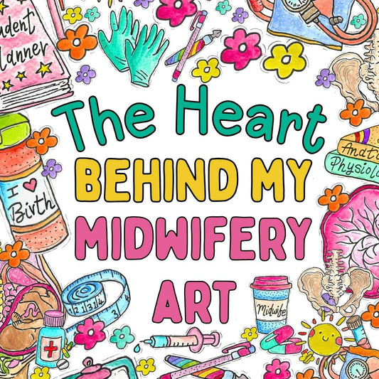 The Heart of my Midwifery Art: Inside my Student Midwife Planner