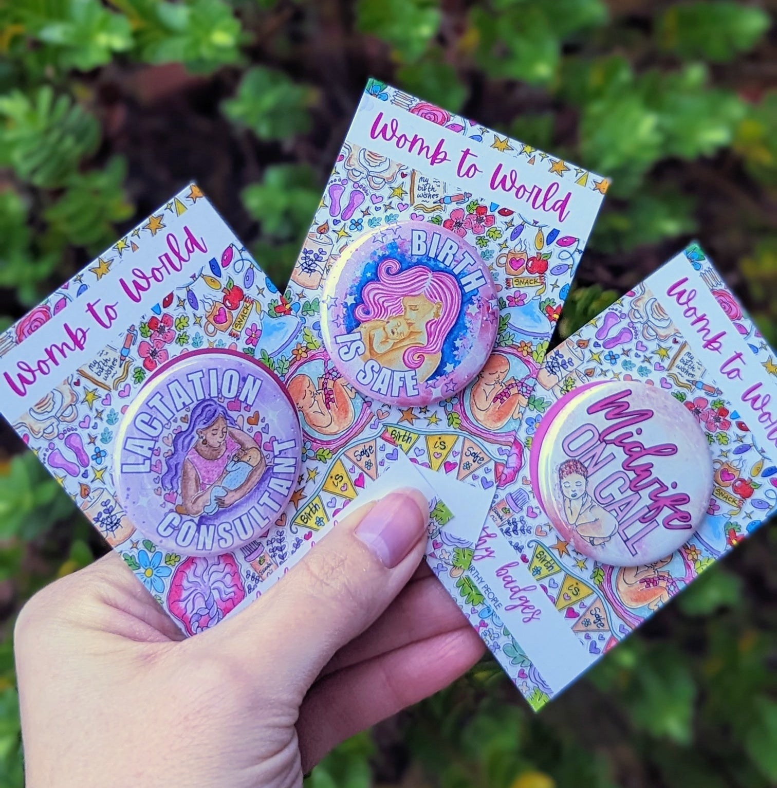 Student Midwife Badges, Pins & Charms by Womb to World Art – Page 3 ...