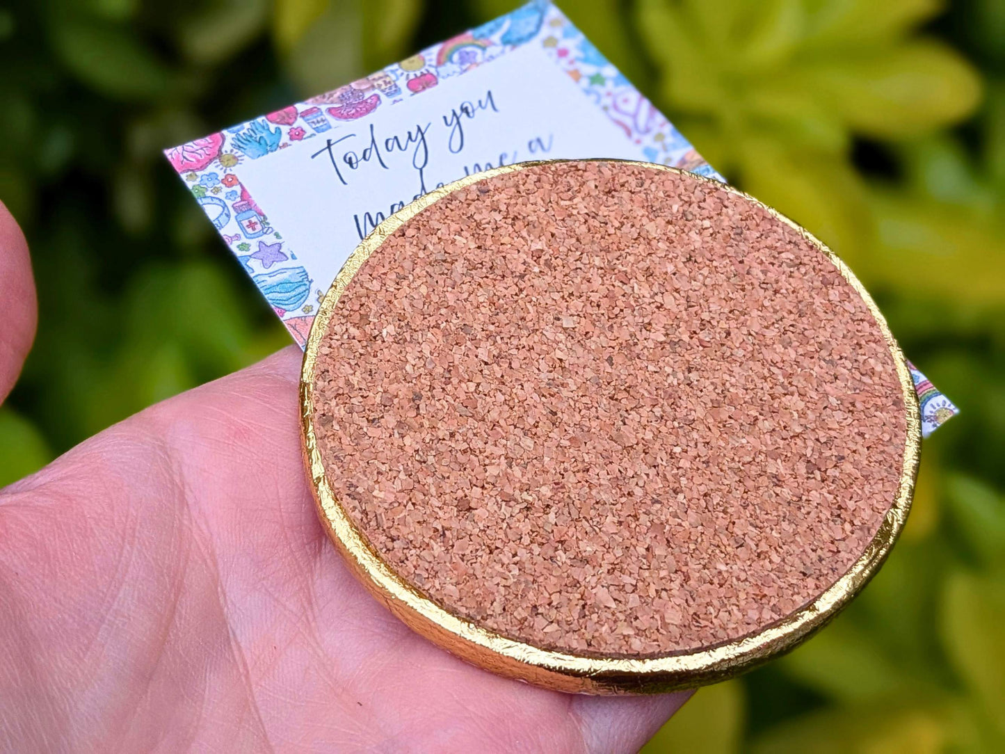 Golden "I Made a Midwife" Keepsake for 40th Baby