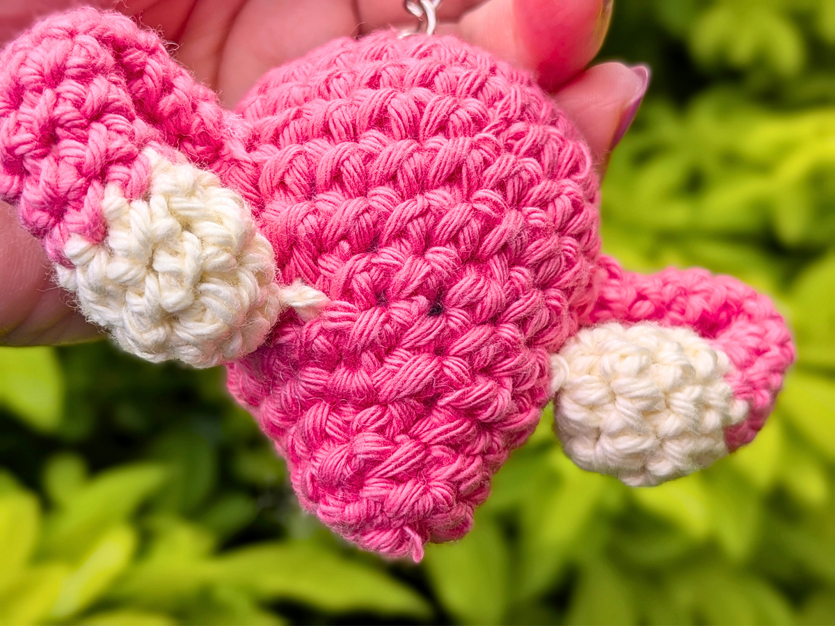 Cute Crochet Womb Keychain Decoration