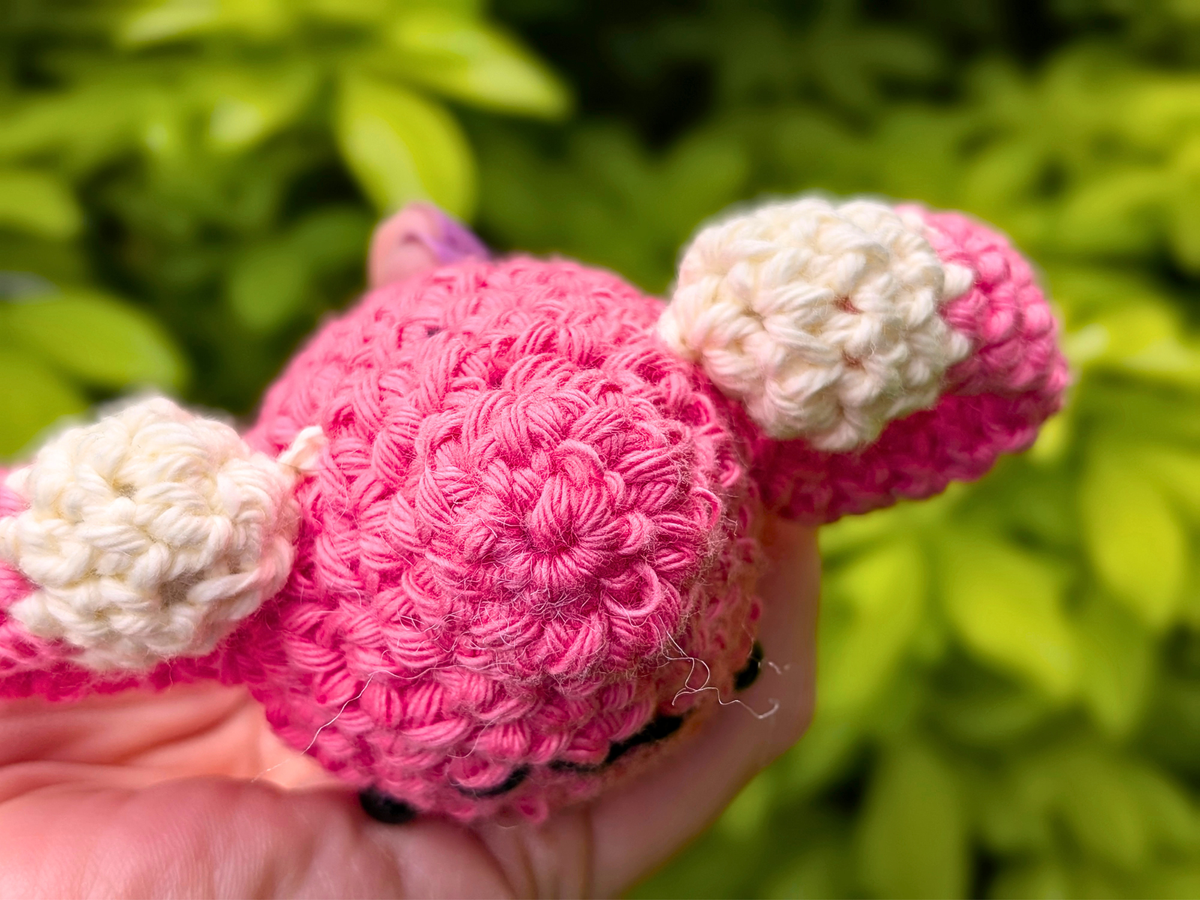 Cute Crochet Womb Keychain Decoration
